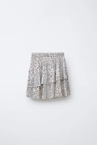 SEQUIN MINI SKIRT