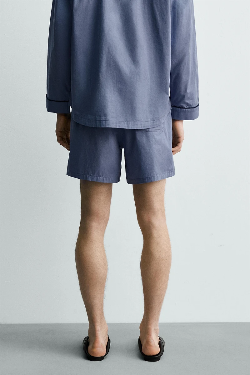 AARON LEVINE X ZARA PAJAMA SHORT SET