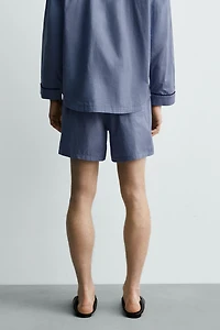 AARON LEVINE X ZARA PAJAMA SHORT SET
