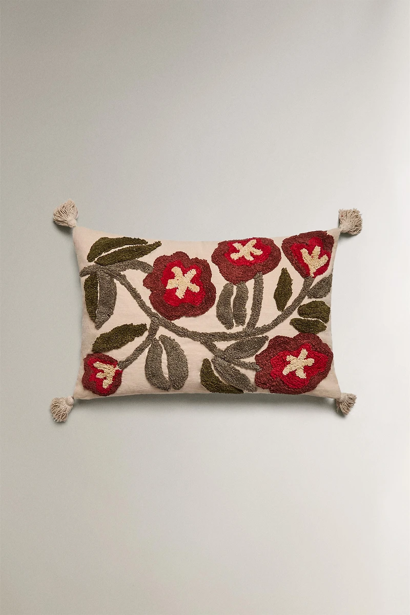 TUFTING THROW PILLOW COVER