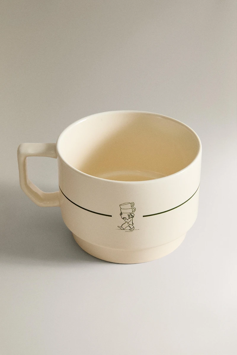 TASSE GRÈS CAFÉTÉRIA