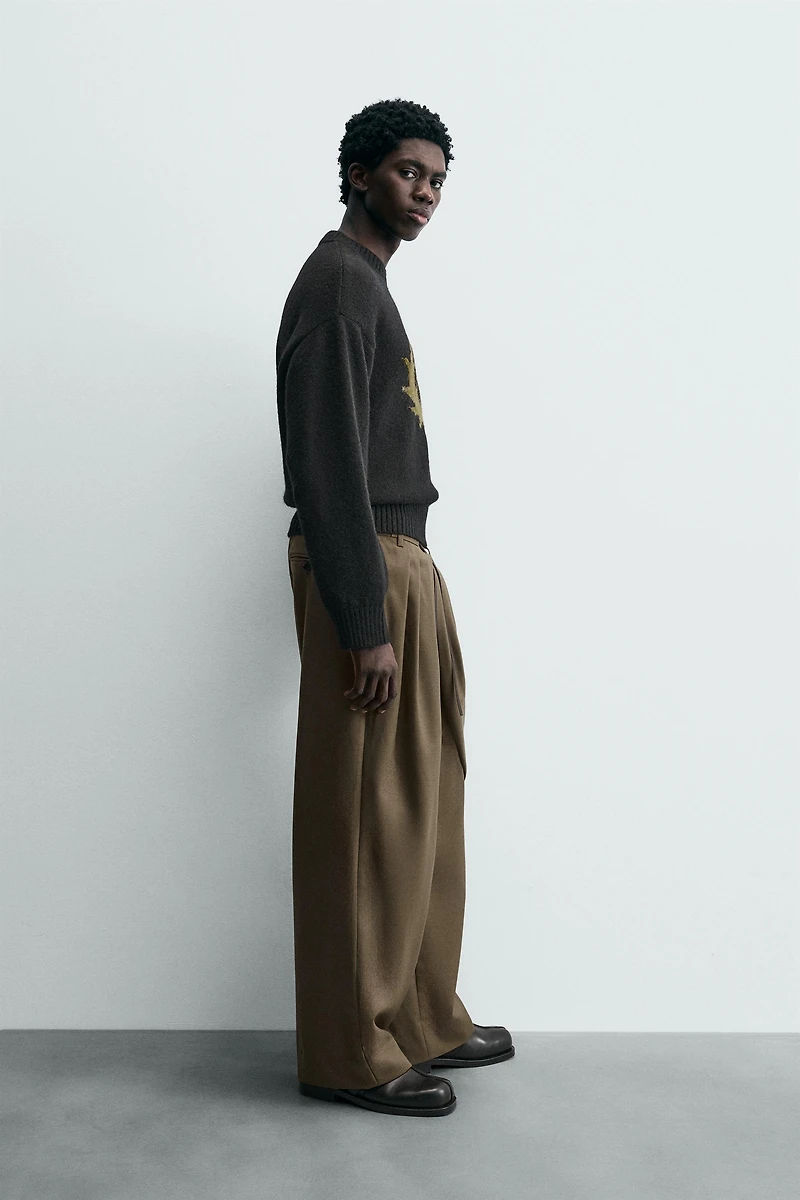 LIMITED EDITION DRAPED CROSSED PANTS