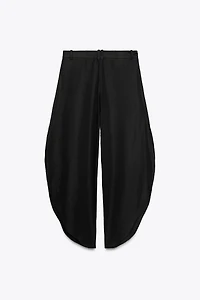 ZW COLLECTION WIDE-LEG PANTS WITH VENTS