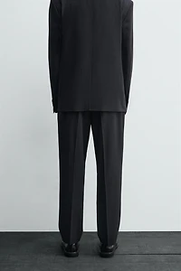 PINSTRIPE SUIT PANTS