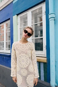CROCHET SHORT DRESS