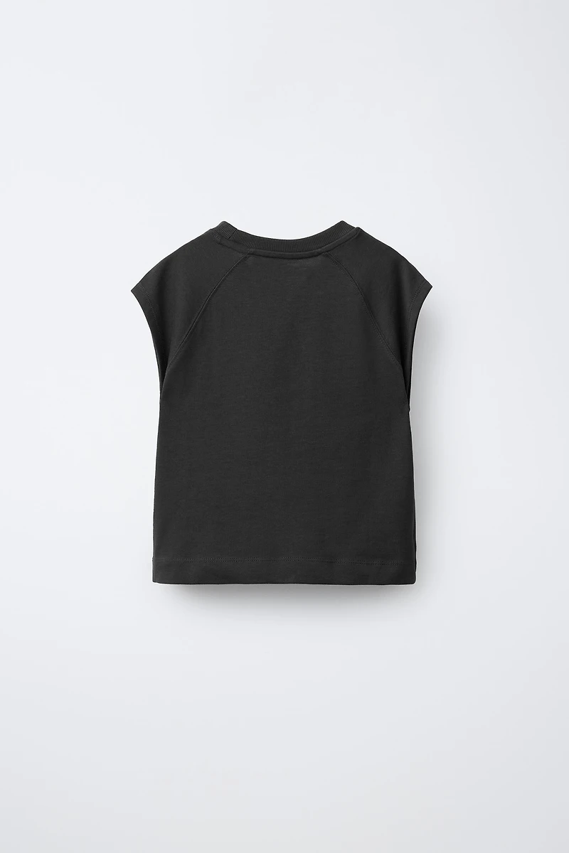 PLAIN RAGLAN SLEEVE T-SHIRT