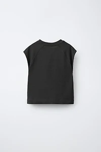 PLAIN RAGLAN SLEEVE T-SHIRT