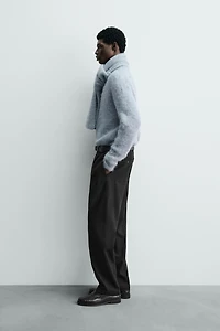 PANTALON PLIS FLANELLE