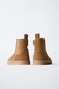 LEATHER BOOTS