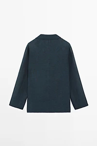 100% linen flowing collared blouse