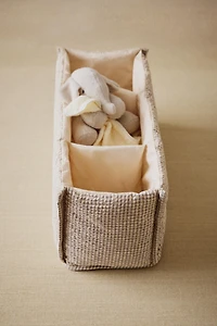 GINGHAM BABY CLOTHES ORGANIZER