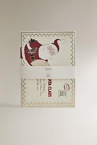 ENSEMBLE LETTRES ENFANT PÈRE NOËL NOËL