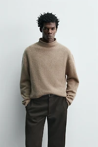 WOOL - SILK BOTTONATO SWEATER