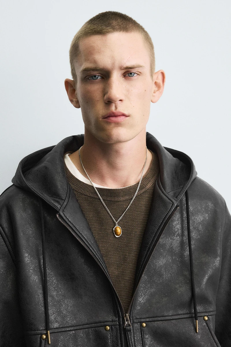 BLOUSON AVEC CAPUCHE