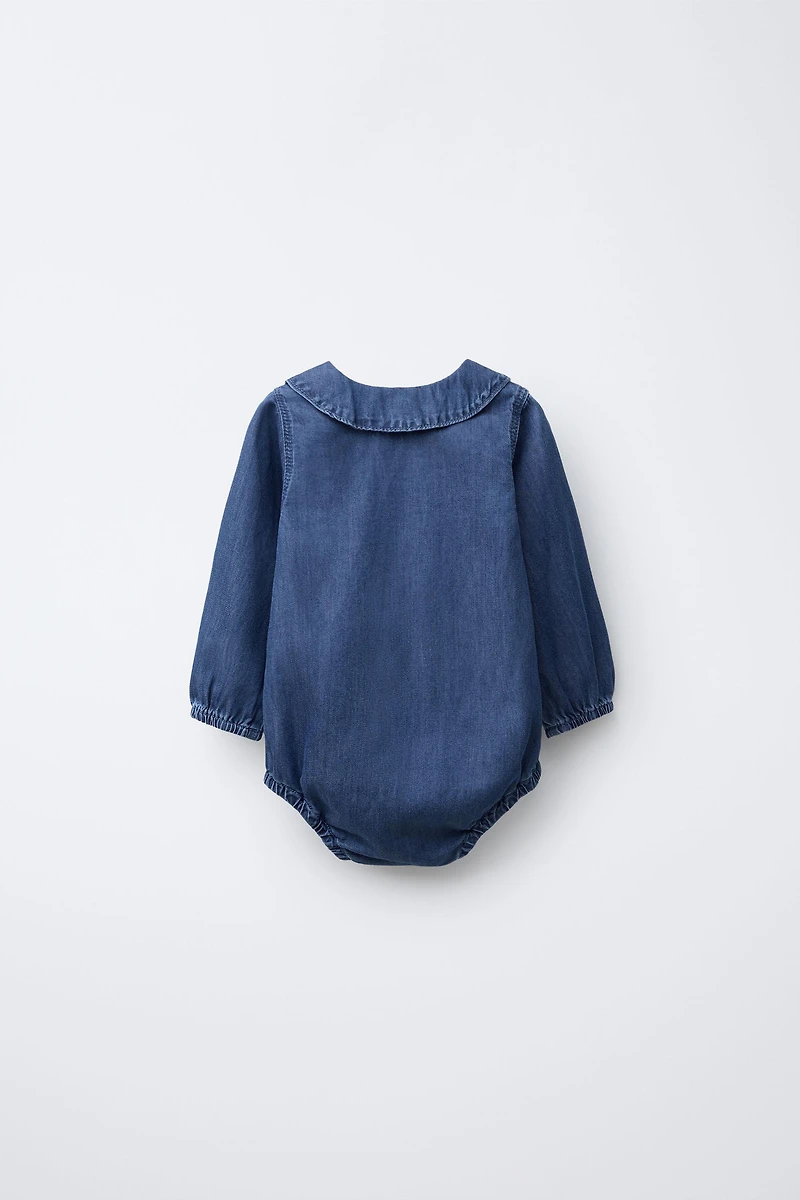 DENIM BODYSUIT