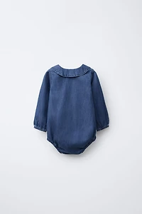 DENIM BODYSUIT