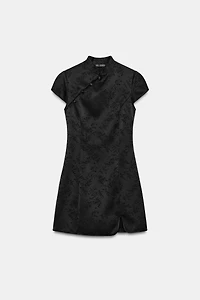 SHORT JACQUARD DRESS