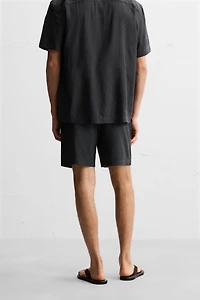 GEOMETRIC JACQUARD SHORTS