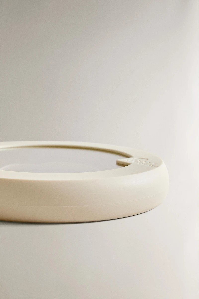 LOT DE COUVERCLES EN SILICONE ET VERRE (LOT DE 3)