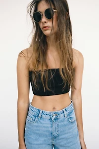 Z1975 HIGH-WAIST COMFORT CULOTTE JEANS