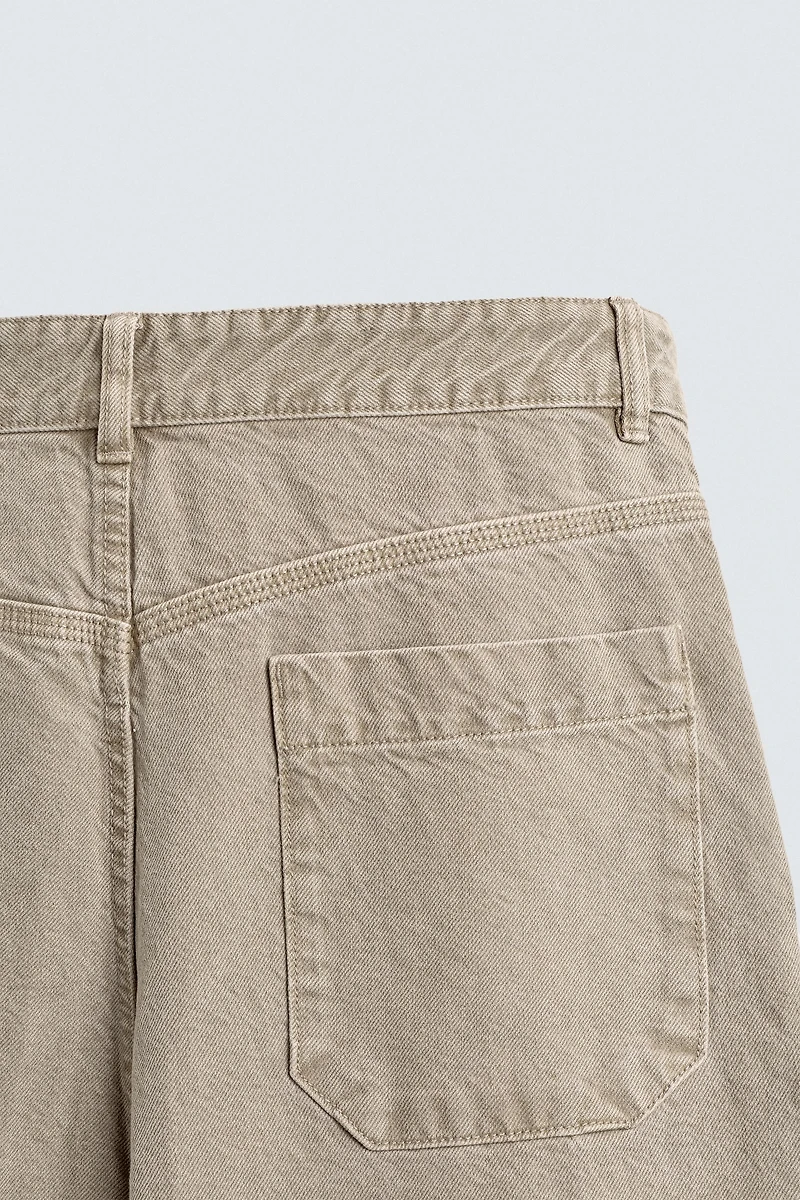 PANTALON BALLOON FIT DÉLAVÉ
