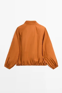 Technical bomber jacket