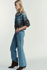 JACQUARD KNIT JUMPER