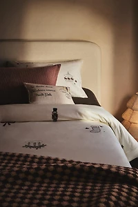 CHILDREN'S CHRISTMAS FIGURE DUVET COVER