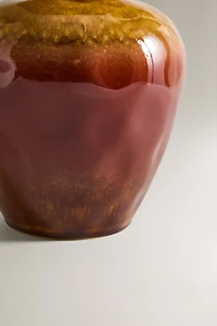 VASE CÉRAMIQUE COULEUR LARGE