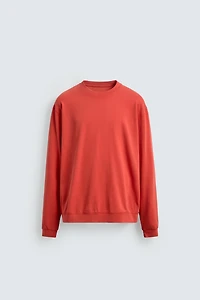 WASHED CREWNECK SWEATSHIRT