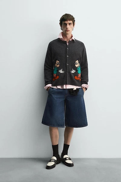 SHORT JORTS EN DENIM HARRY LAMBERT FOR ZARA X DISNEY