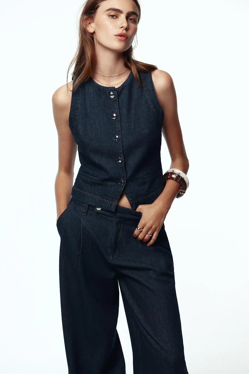Z1975 MID-RISE WIDE LEG JEANS