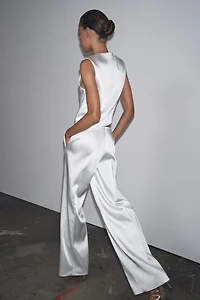 ZW COLLECTION SATIN VEST