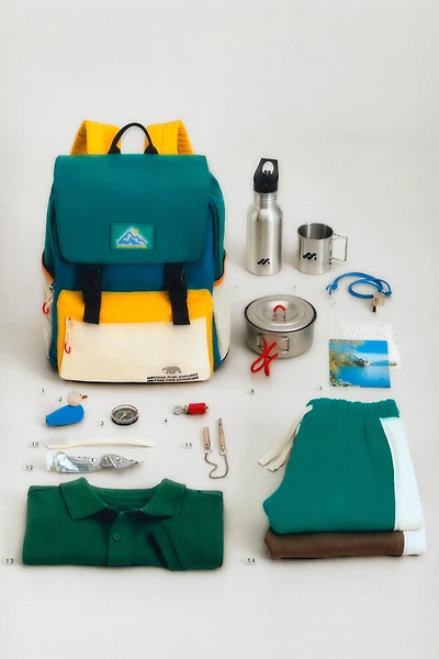 SAC À DOS SCOLAIRE MULTICOLORE