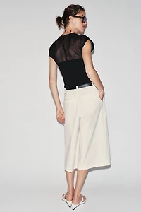 TOP COMBINÉ EN MAILLE