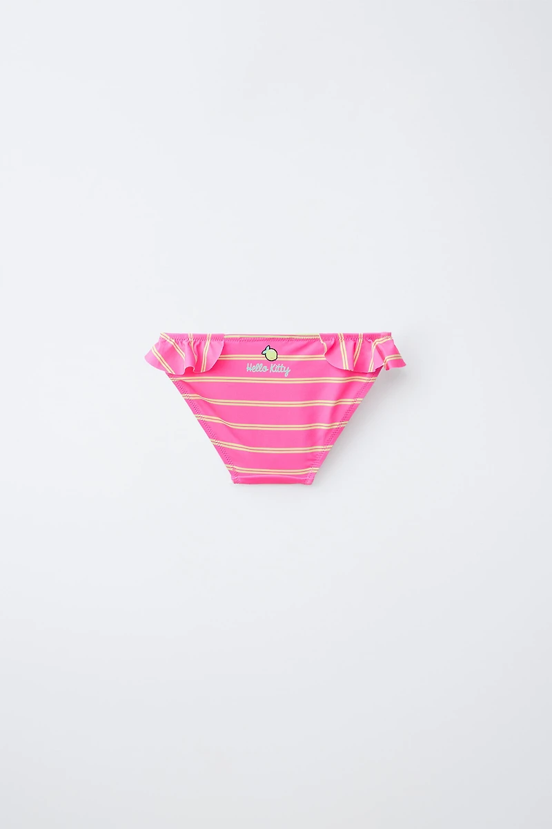 2-6 YEARS/ STRIPED HELLO KITTY © SANRIO SWIM BOTTOMS