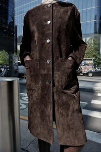 100% LEATHER COAT