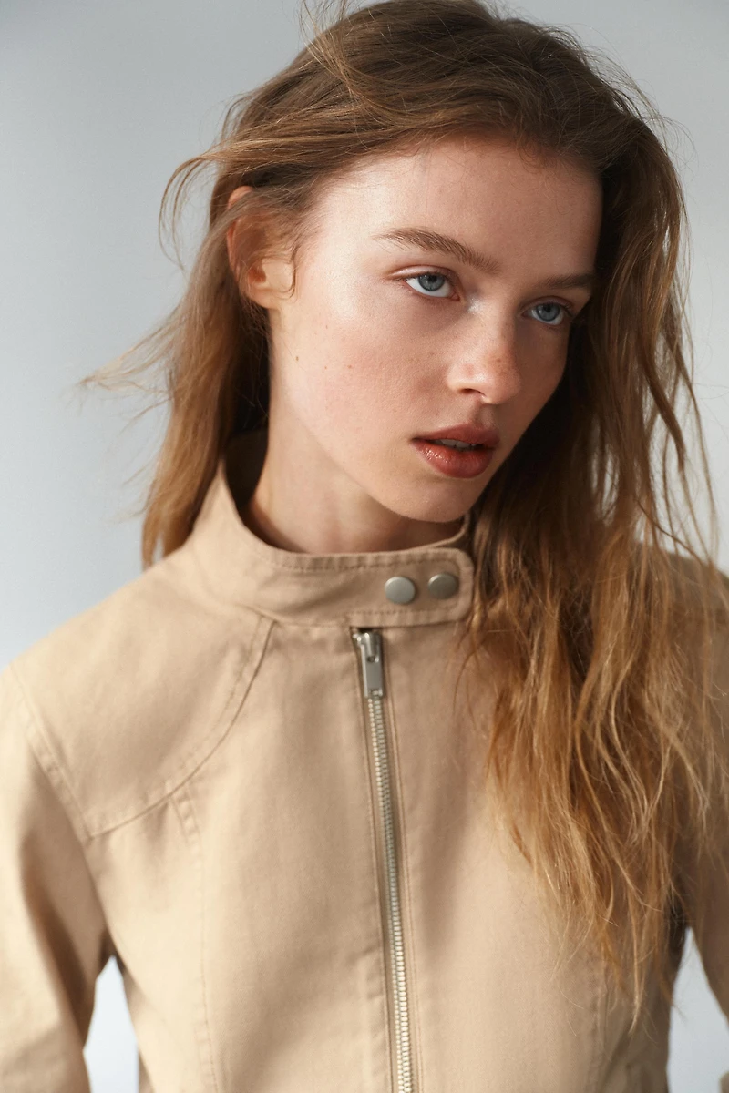 WASHED EFFECT JACKET