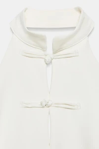 FROG CLASP HALTER TOP