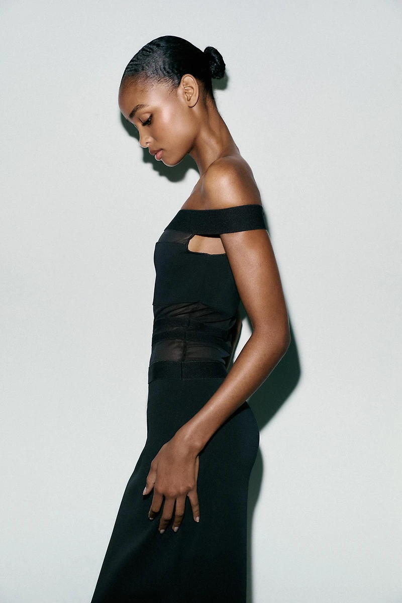 STRETCH COMBINATION DRESS