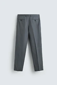 100% LINEN SUIT PANTS