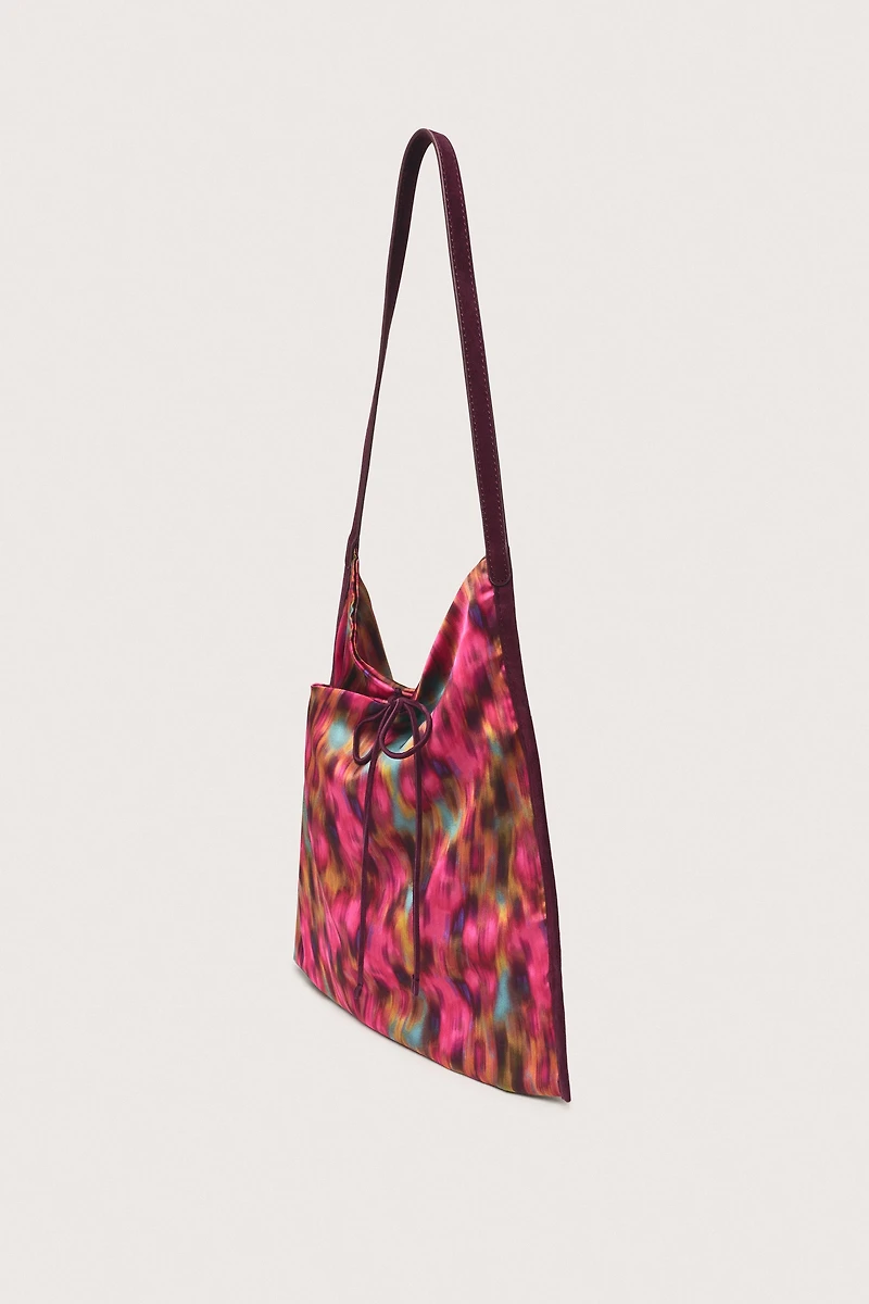 LIMITED EDITION PRINTED SHOULDER BAG