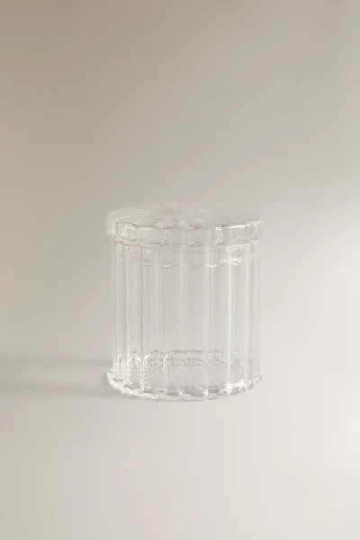 POT DE RANGEMENT SALLE DE BAIN BOROSILICATE