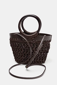 MINI RAFFIA BASKET BAG