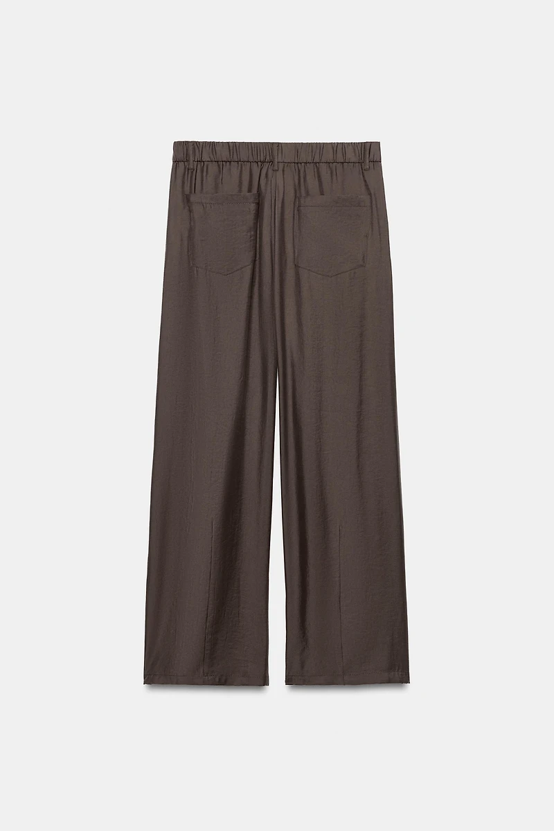 PANTALON FLUIDE À PLIS