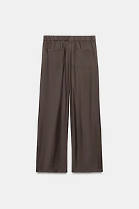 PANTALON FLUIDE À PLIS