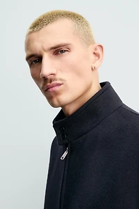 BLOUSON MÉLANGE LAINE MANTECO® ORIGINS