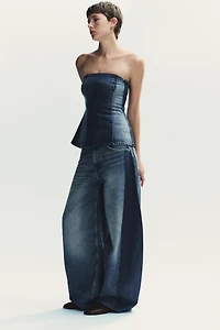 TRF OVERSIZE BALLOON HIGH WAIST JEANS