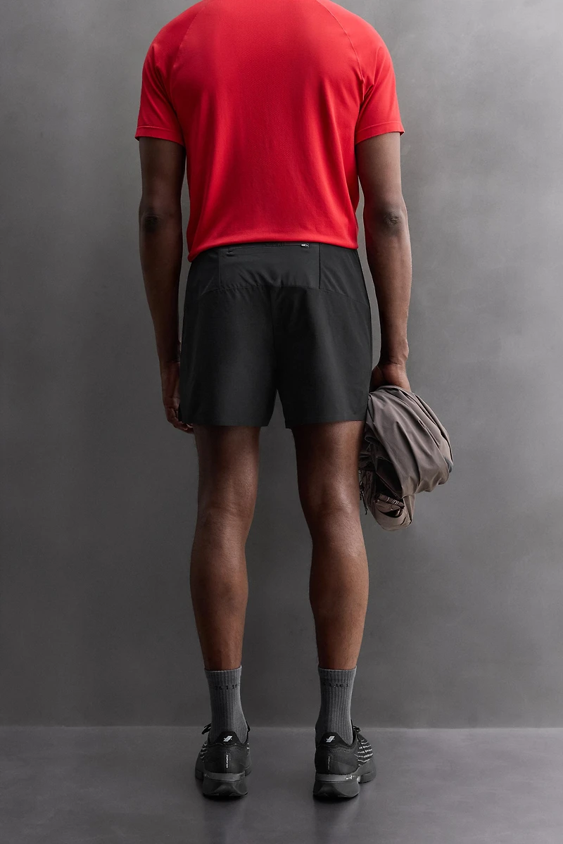 COLOR BLOCK RUNNING SHORTS