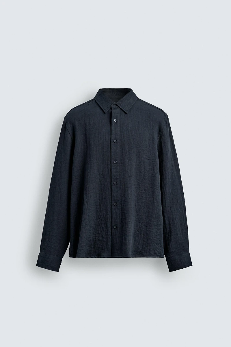CHEMISE FLUIDE COUPE DÉCONTRACTÉE